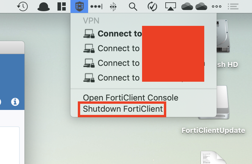 fortigate vpn for mac